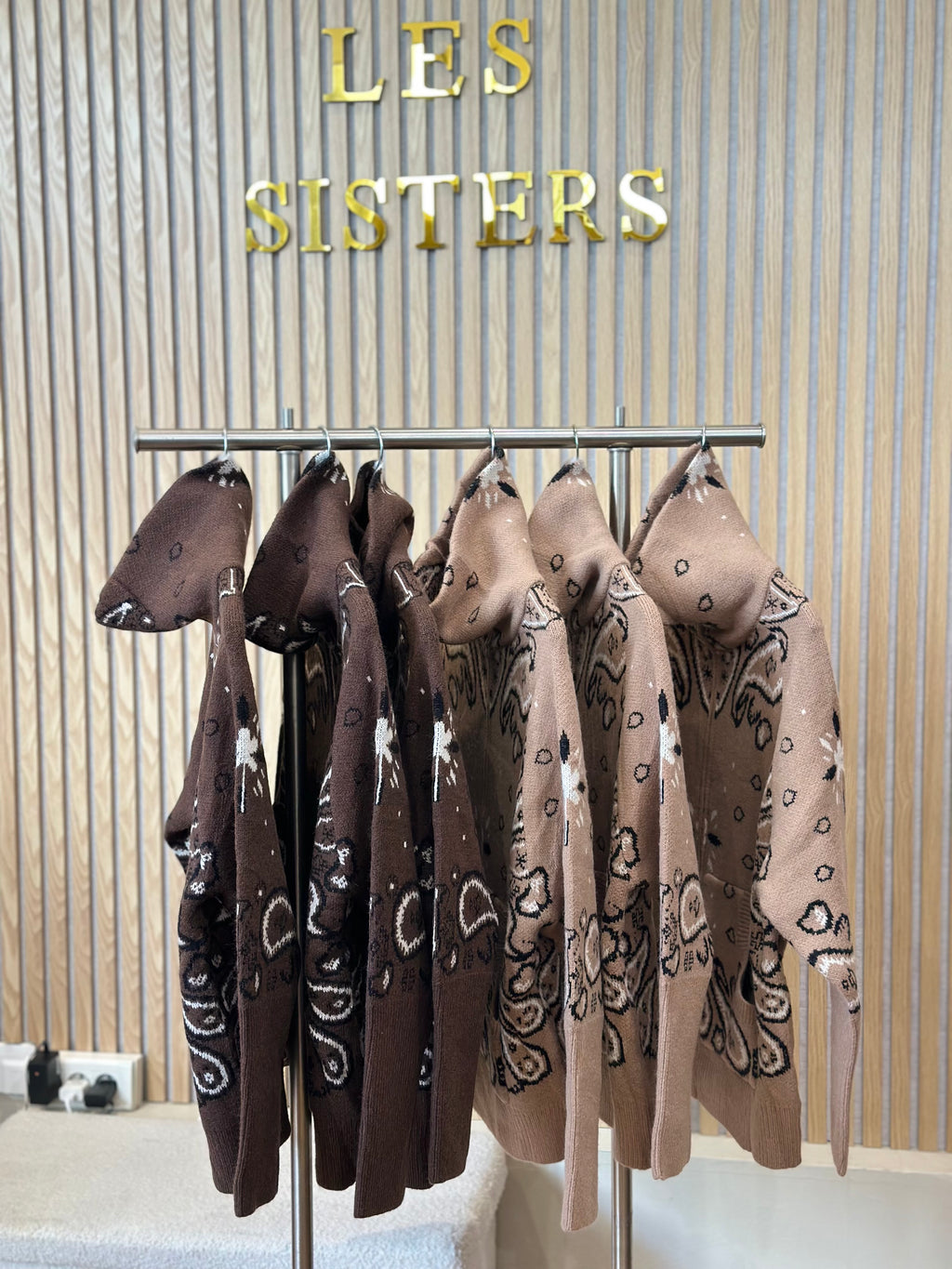 Gilet Bandana taupe