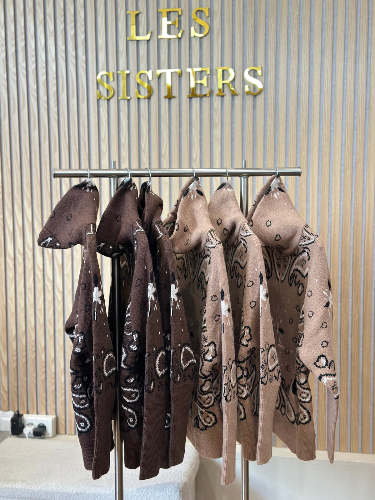 Gilet Bandana taupe