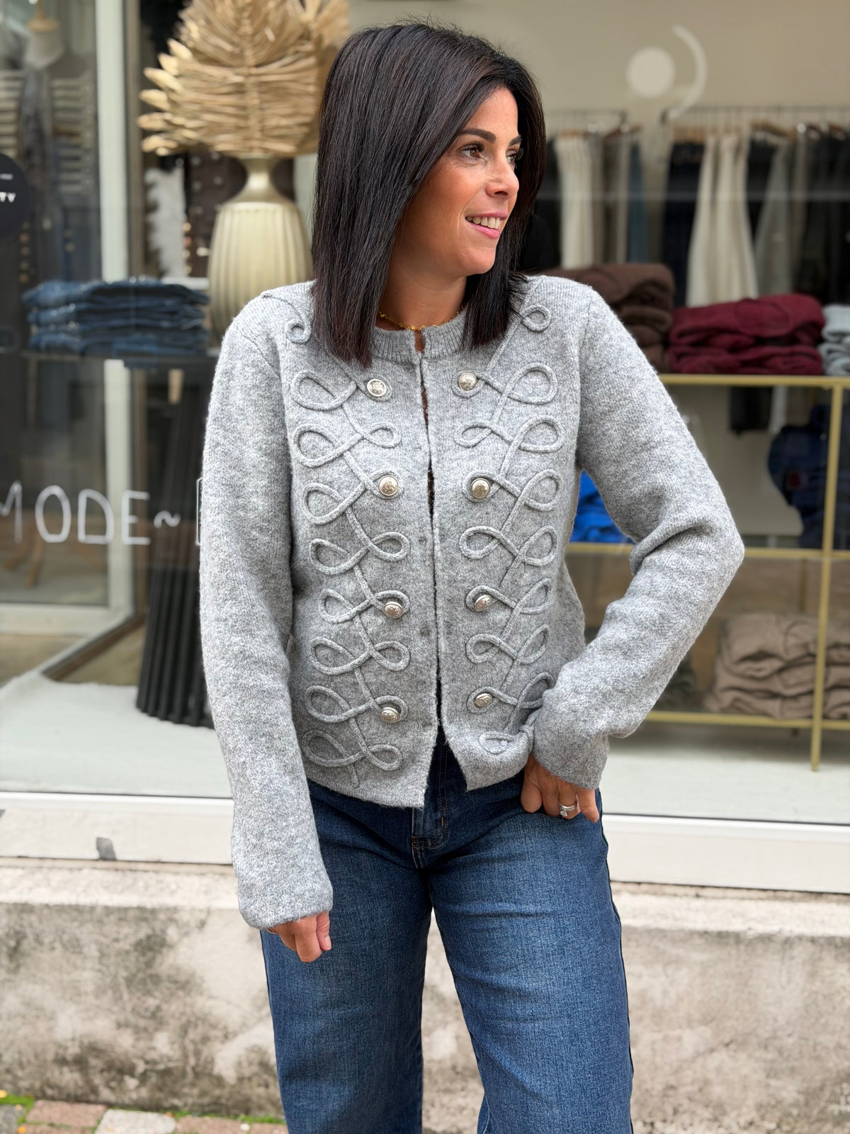 Gilet NORAH gris