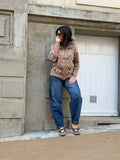 Gilet Bandana taupe