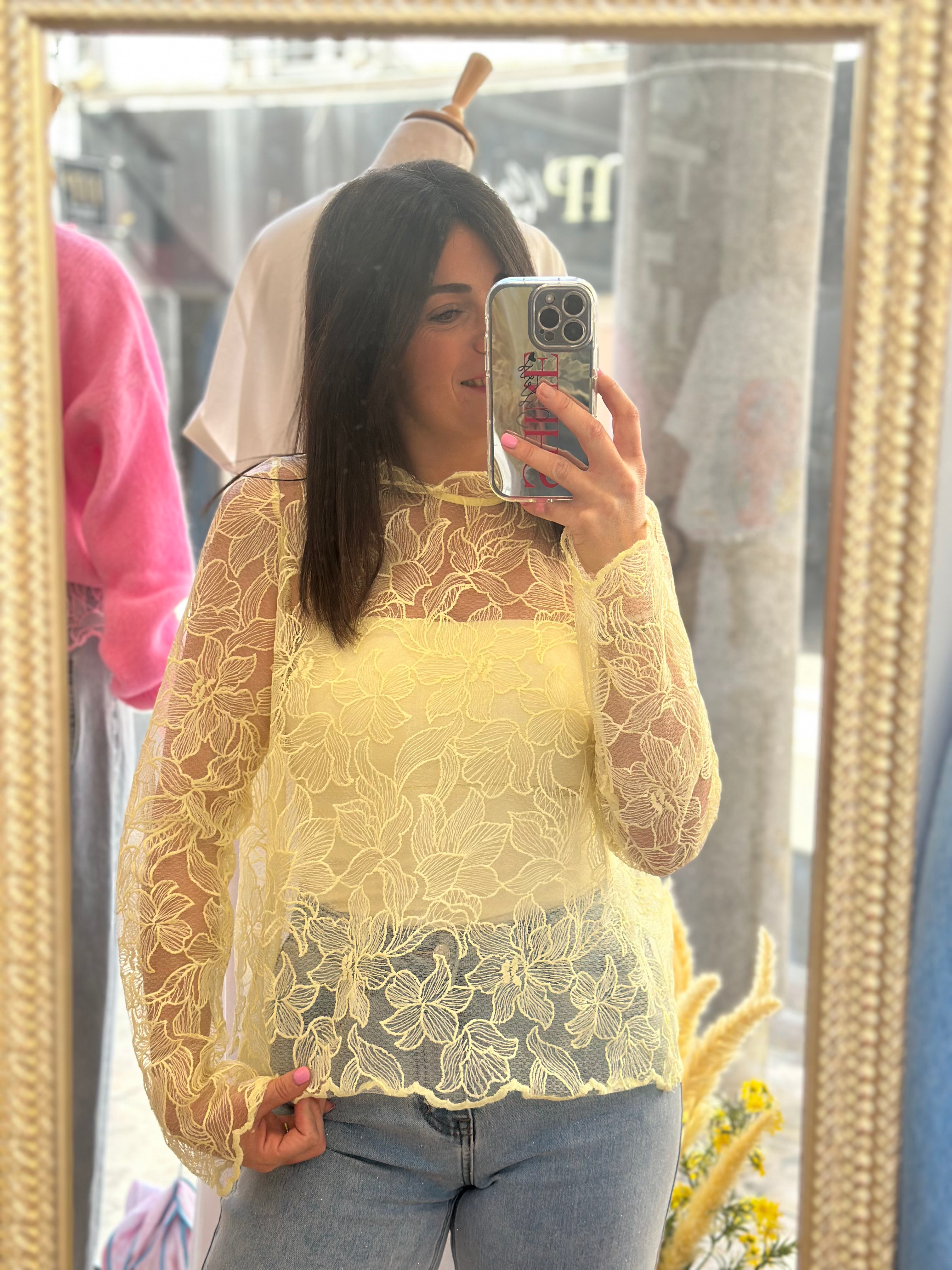 Blouse EVA jaune