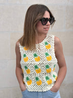 Top crochet ANANAS