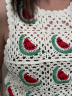 Top crochet PASTEQUE