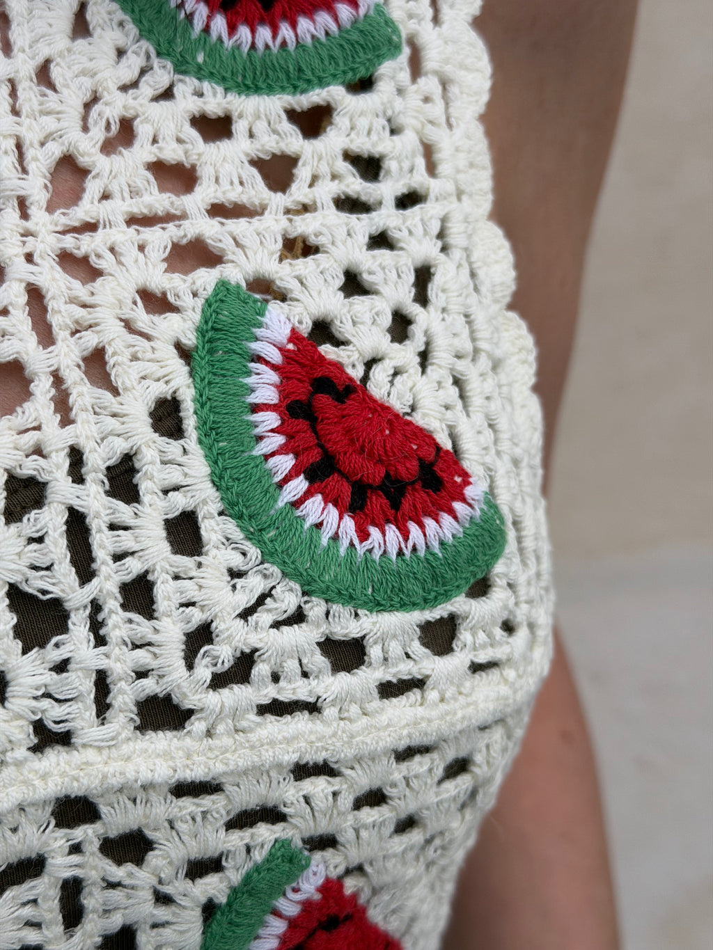 Top crochet PASTEQUE