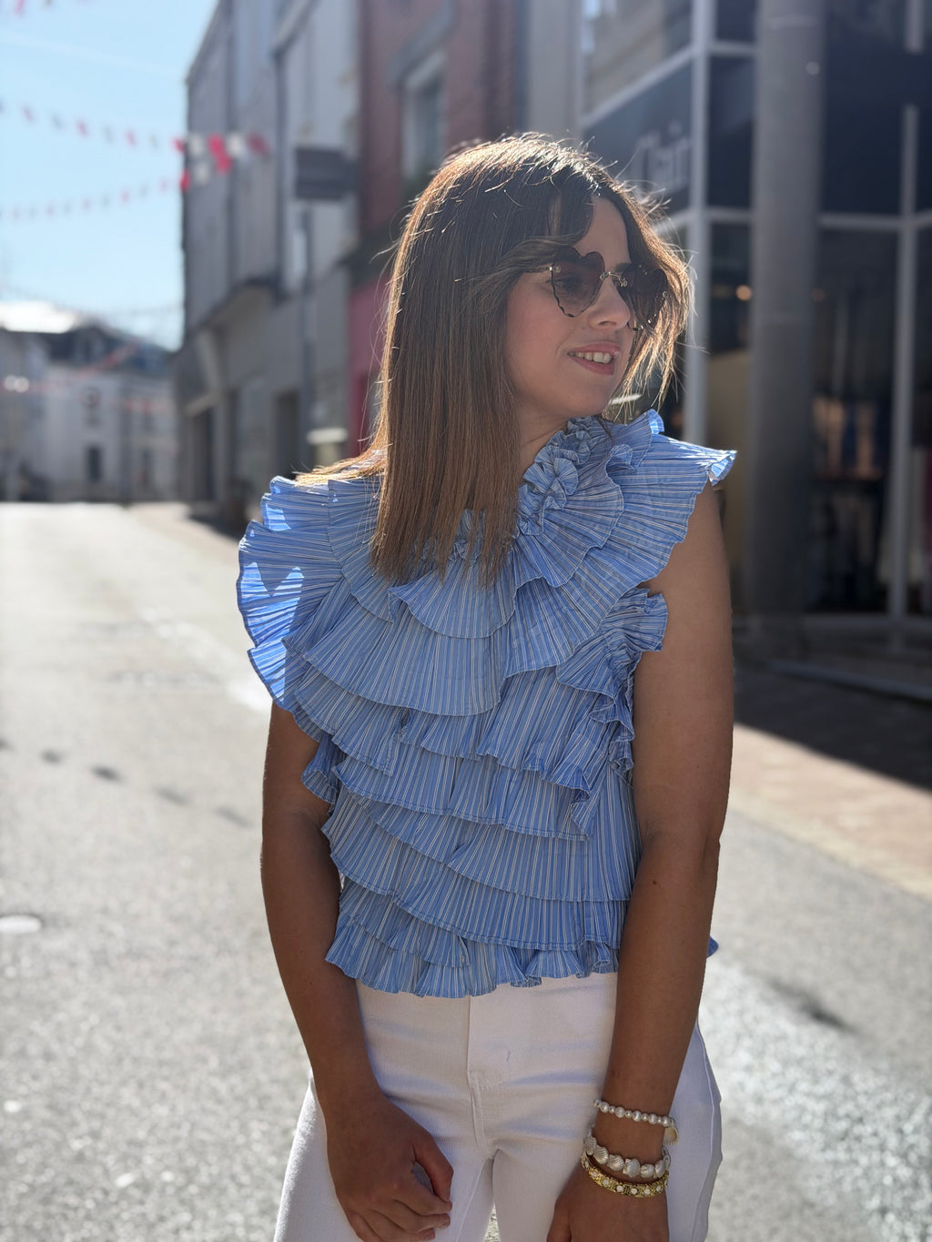 Top ARIAL bleu