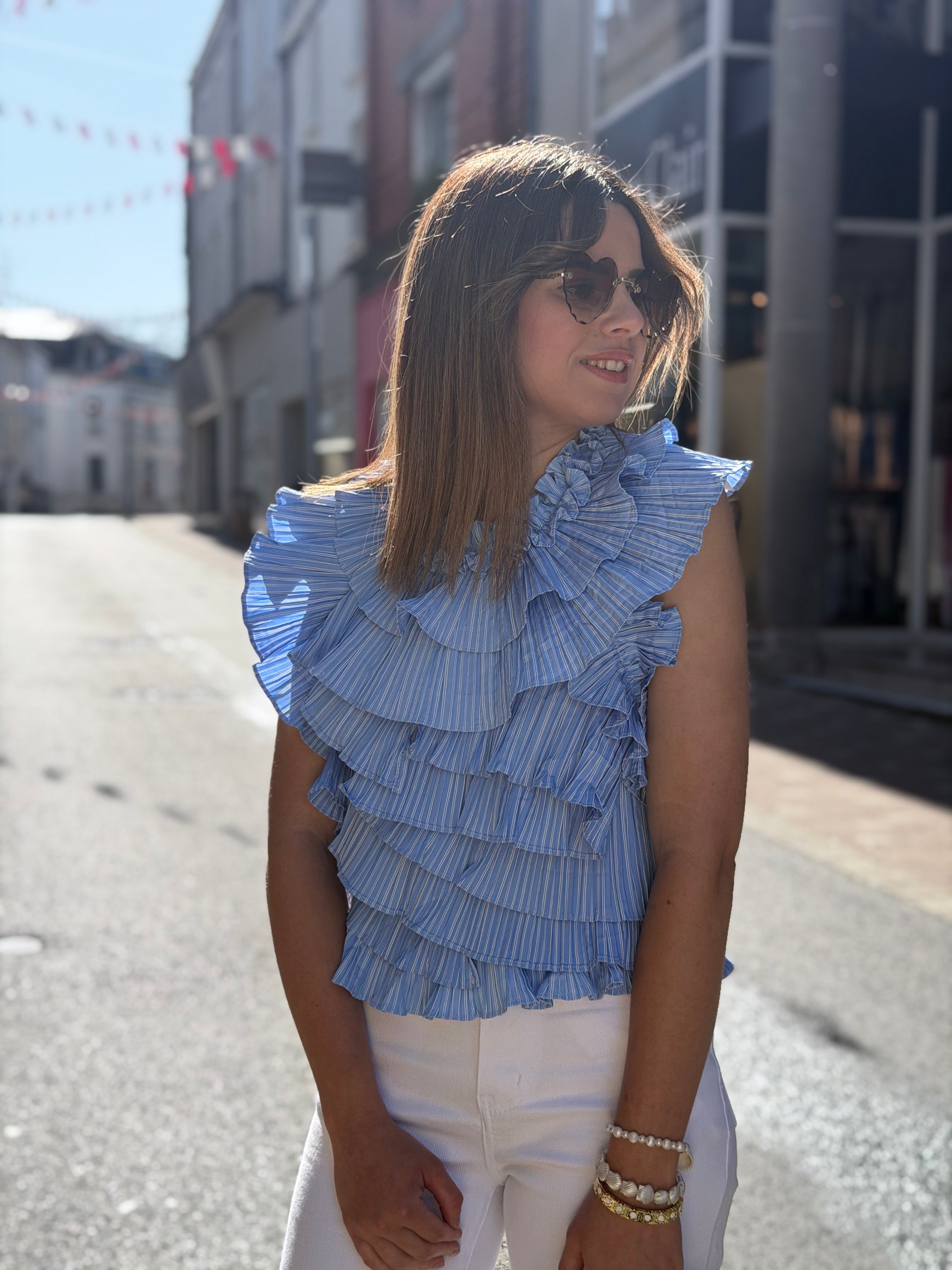 Top ARIAL bleu